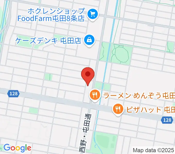 小林雅巳ピアノ調律所の地図