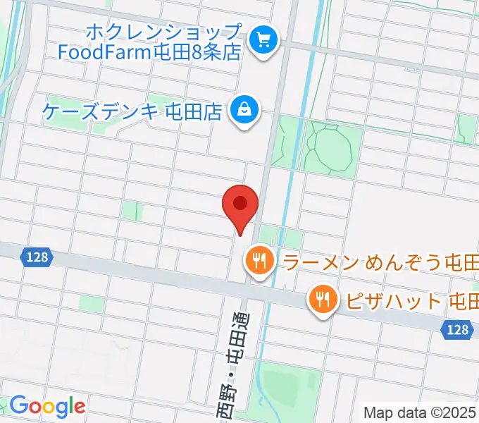 小林雅巳ピアノ調律所の地図