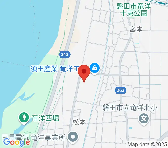東洋ピアノ直営ピアノセレクトショップの地図