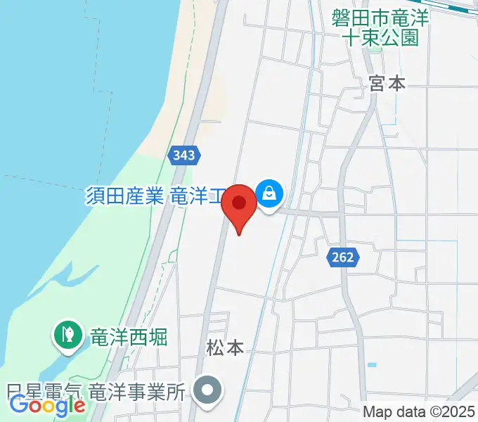 東洋ピアノ直営ピアノセレクトショップの地図
