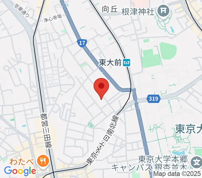 吉田真紀音楽教室の地図