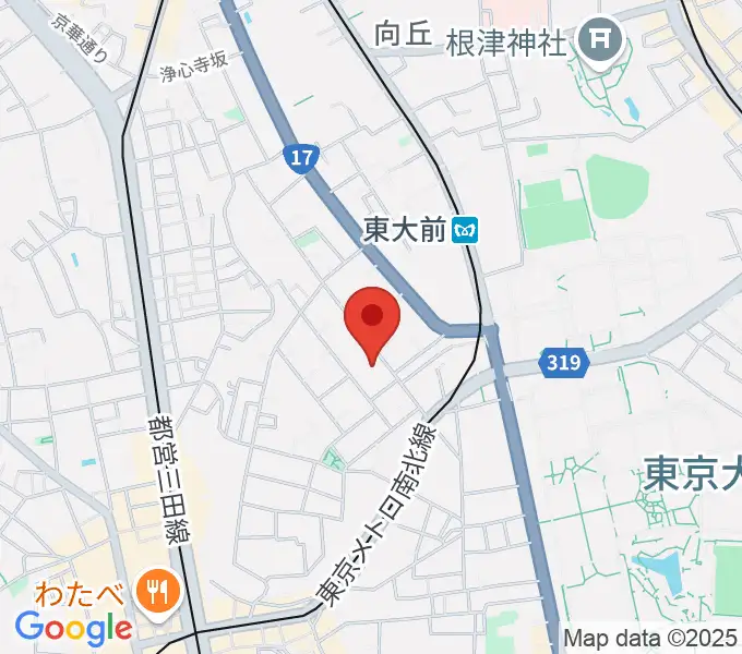 吉田真紀音楽教室の地図