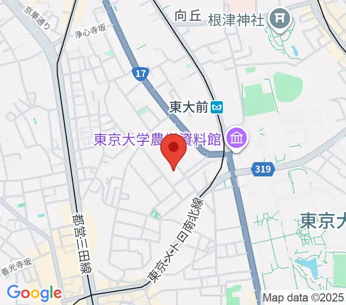吉田真紀音楽教室の地図