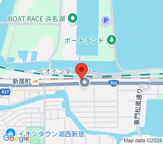 FMCフルートマスターズの地図