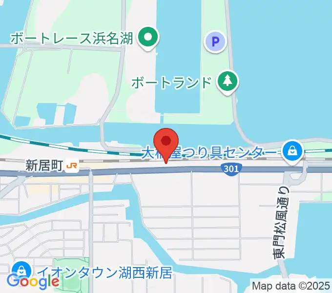 FMCフルートマスターズの地図