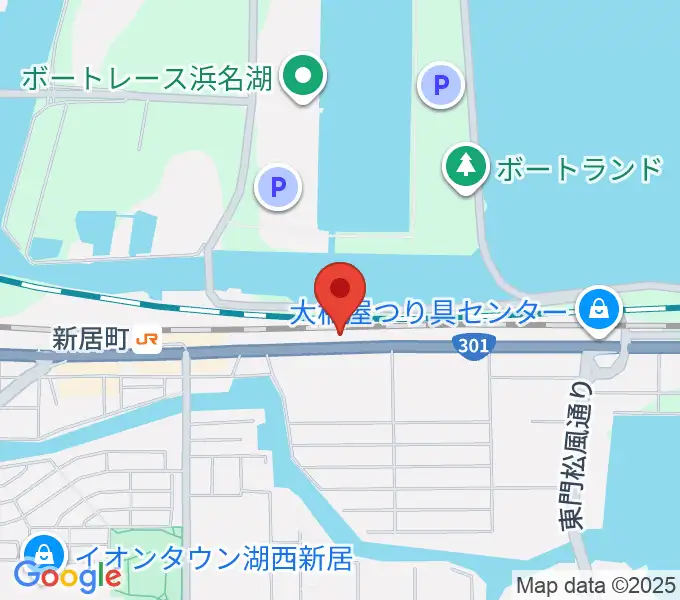 FMCフルートマスターズの地図