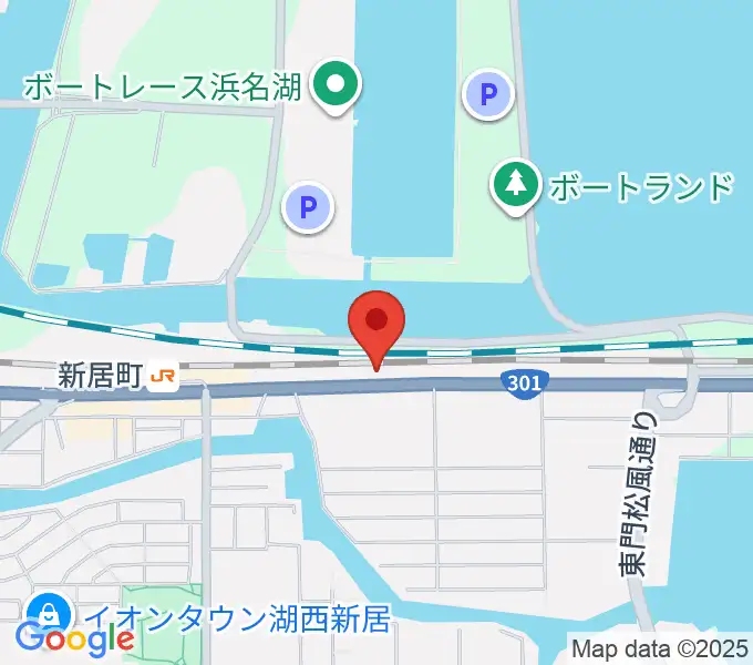 FMCフルートマスターズの地図