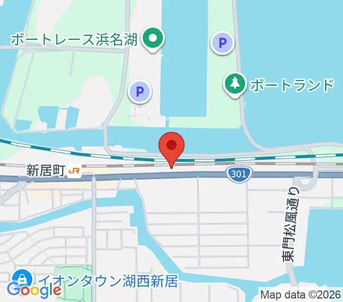 FMCフルートマスターズの地図