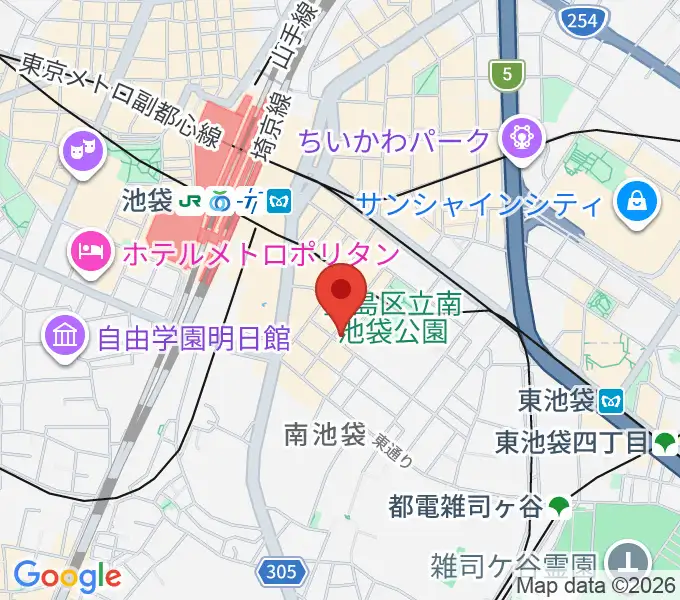 ミヤザワフルート アトリエ東京の地図