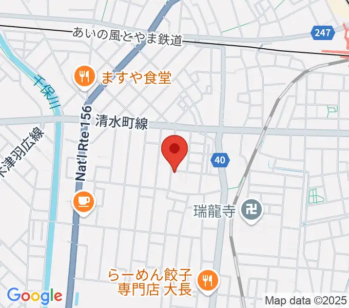 ウィンズラボの地図