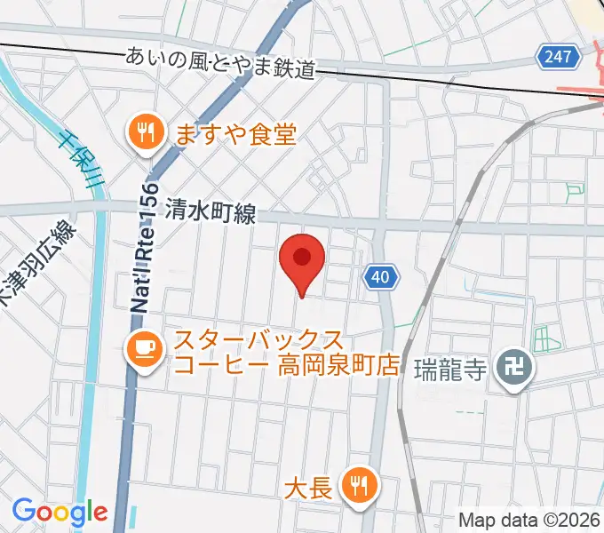 ウィンズラボの地図