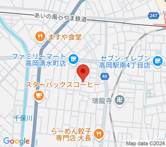 ウィンズラボ 貸しスタジオ・Jクラブの地図