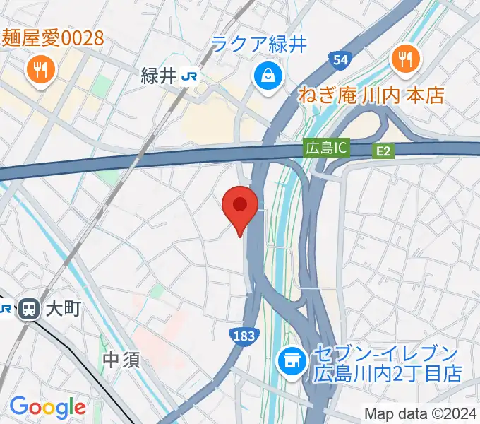 ホックミュージックグループの地図