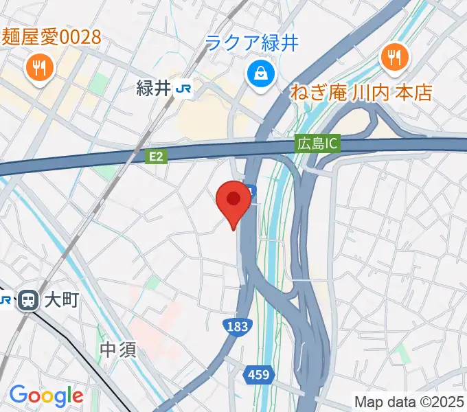 ホックミュージックグループの地図