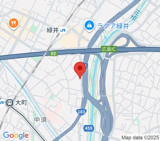 ホックミュージックグループの地図