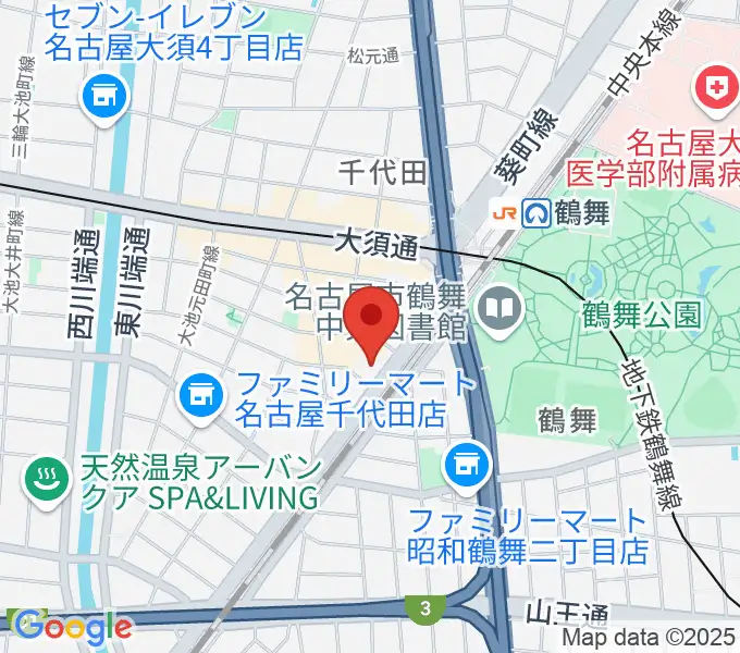 管楽器リペア「松田工房」の地図