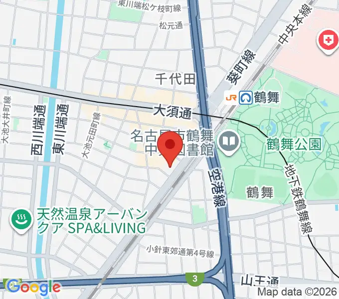 管楽器リペア「松田工房」の地図