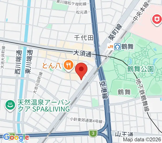 管楽器リペア「松田工房」の地図