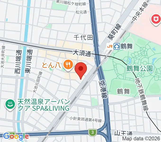 管楽器リペア「松田工房」の地図