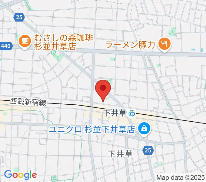 ジャパンロータリートランペットセンターの地図