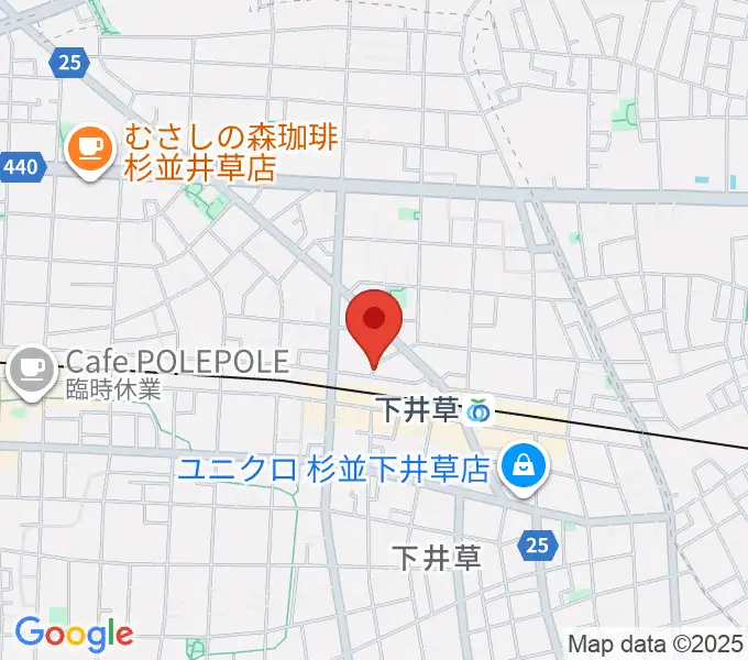 ジャパンロータリートランペットセンターの地図
