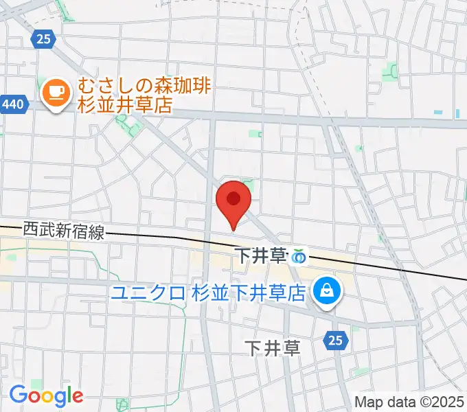 ジャパンロータリートランペットセンターの地図