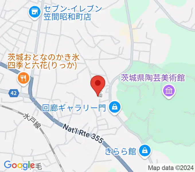 カンターレ・オカリナの地図