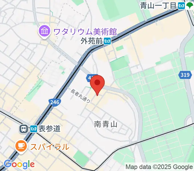 南青山Lunarの地図