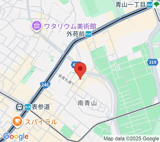 南青山Lunarの地図