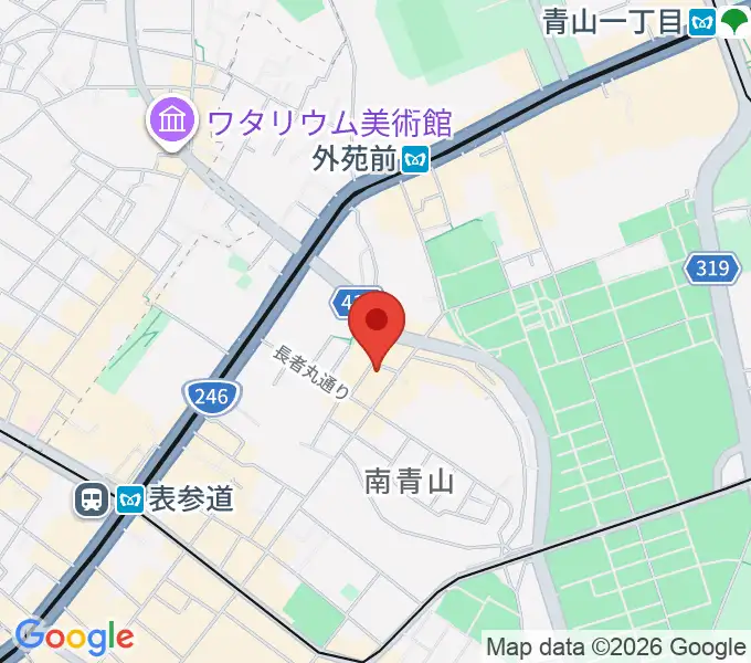 南青山Lunarの地図