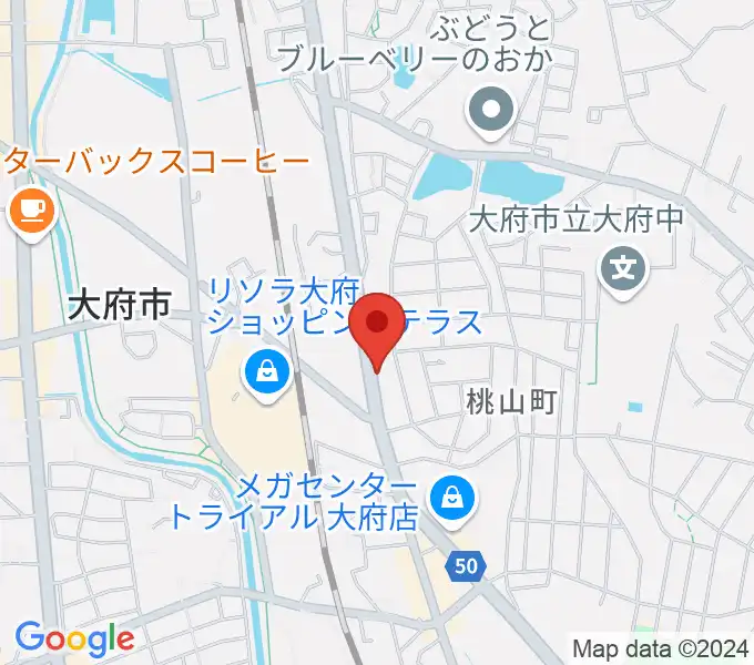 鈴木バイオリン製造株式会社の地図