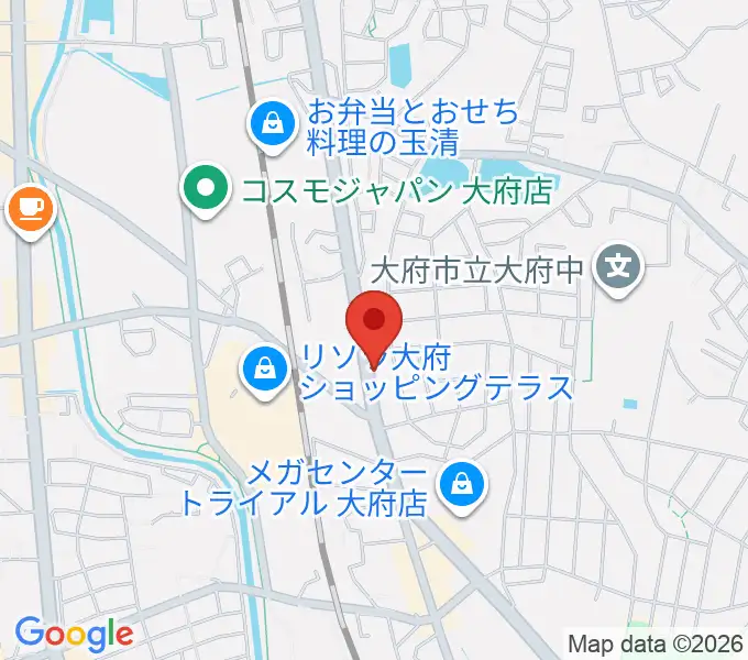 鈴木バイオリン製造株式会社の地図