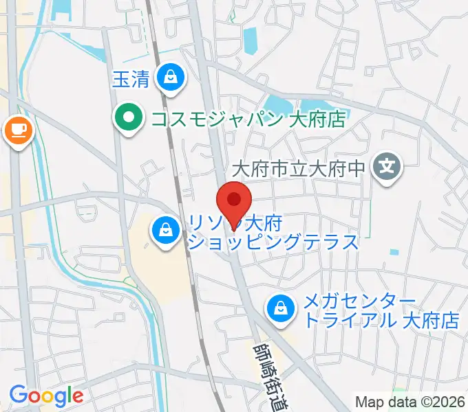 鈴木バイオリン製造株式会社の地図