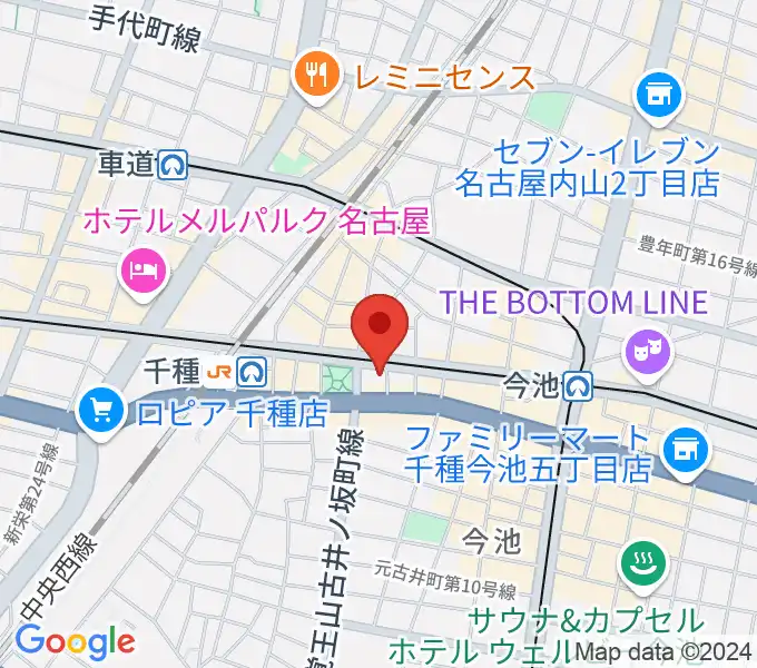 メヌエットヴァイオリン教室の地図