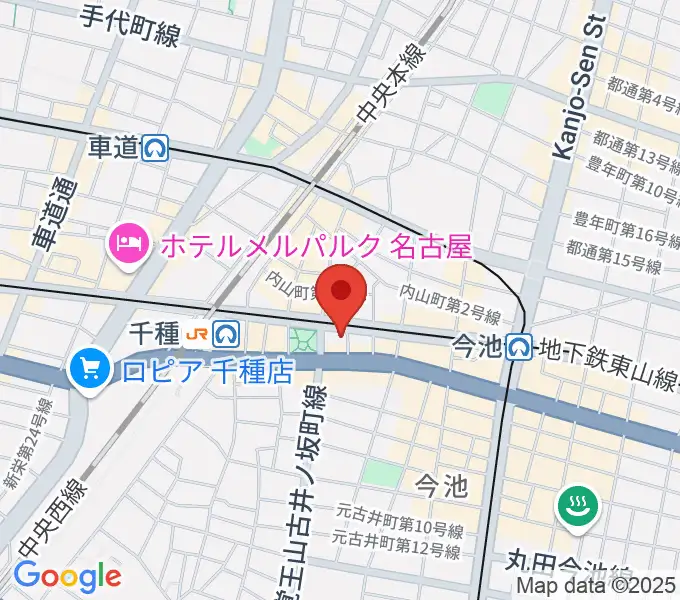 メヌエットヴァイオリン教室の地図