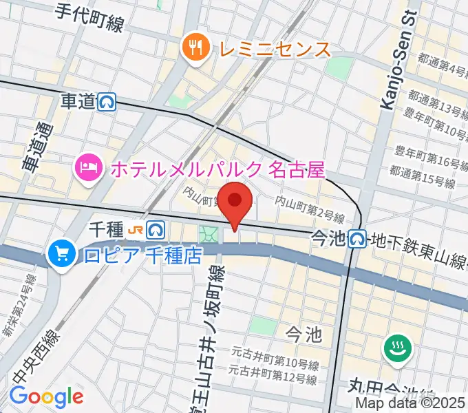 メヌエットヴァイオリン教室の地図