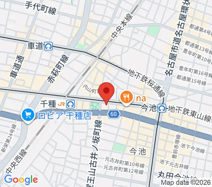 メヌエットヴァイオリン教室の地図