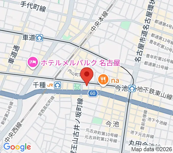 メヌエットヴァイオリン教室の地図
