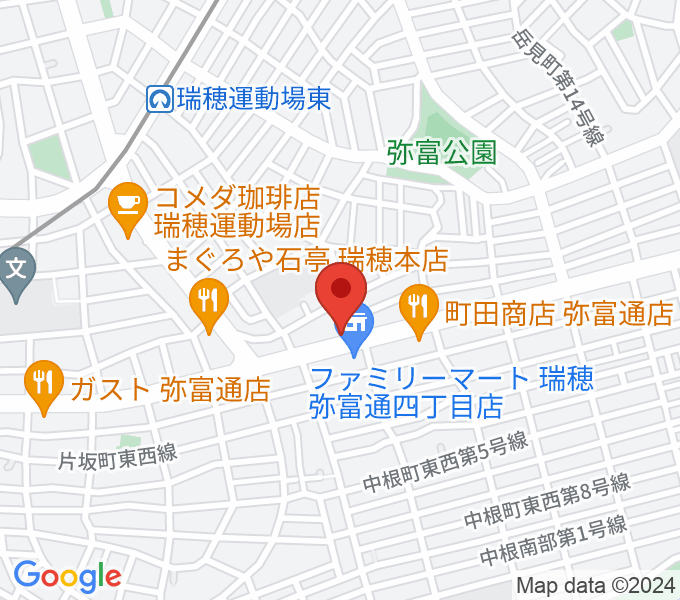 名古屋ギターリペアショップAge'sの場所
