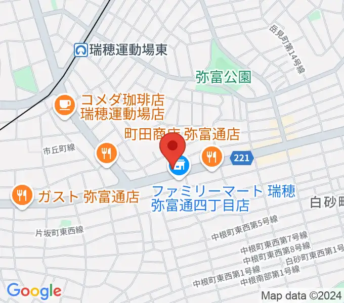 弦楽器 修理・改造 Age'sの地図