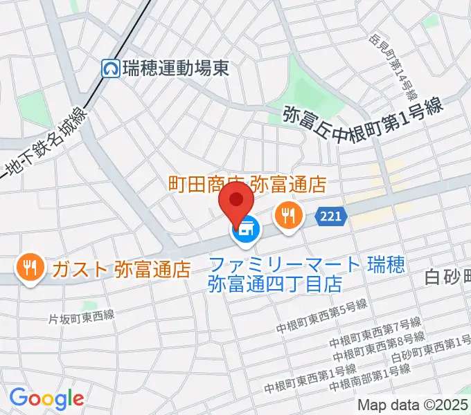 弦楽器 修理・改造 Age'sの地図