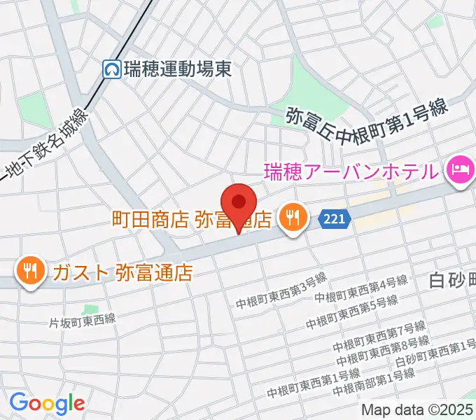 弦楽器 修理・改造 Age'sの地図