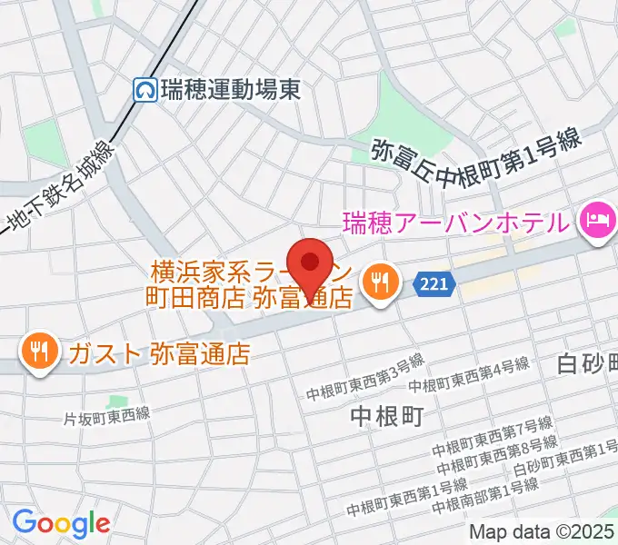 弦楽器 修理・改造 Age'sの地図