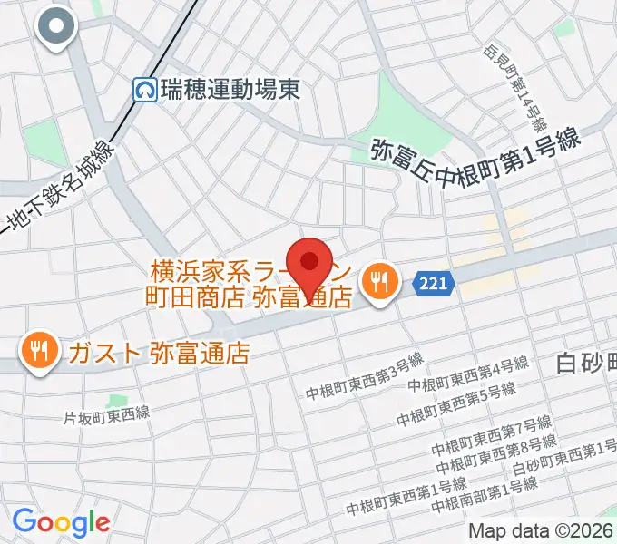 弦楽器 修理・改造 Age'sの地図