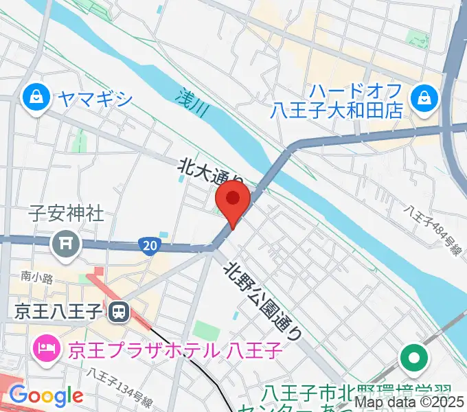 磯野チェロ教室の地図