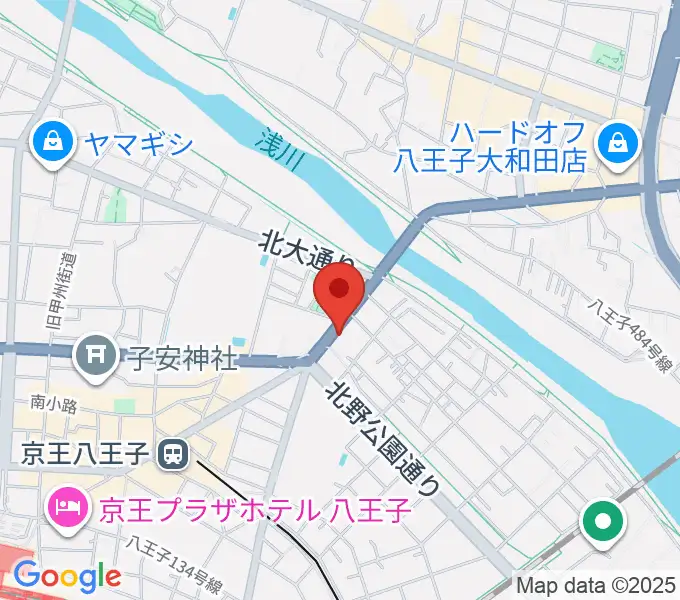 磯野チェロ教室の地図