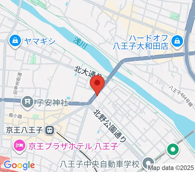 磯野チェロ教室の地図