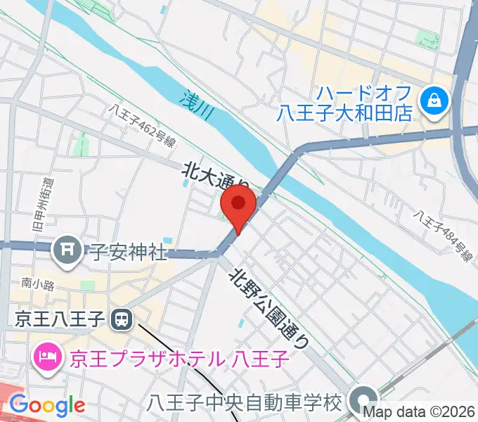 磯野チェロ教室の地図