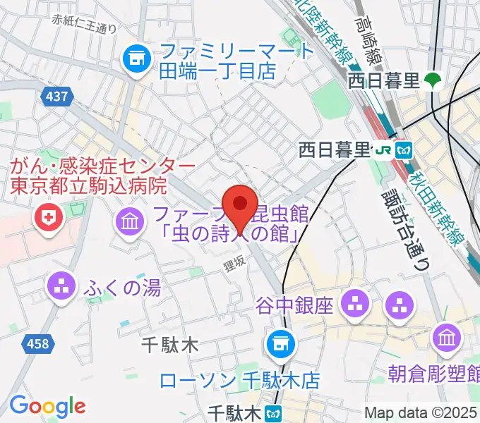 大澤久チェロ教室の地図