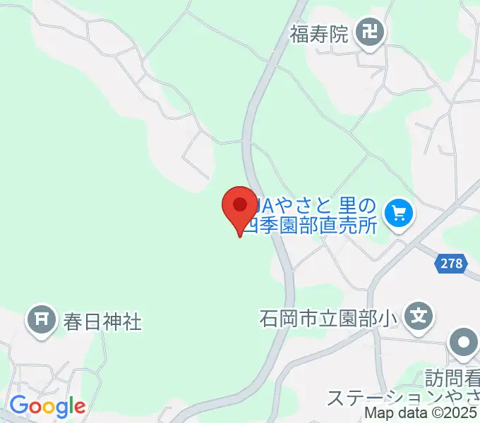 平原ヴァイオリン工房の地図